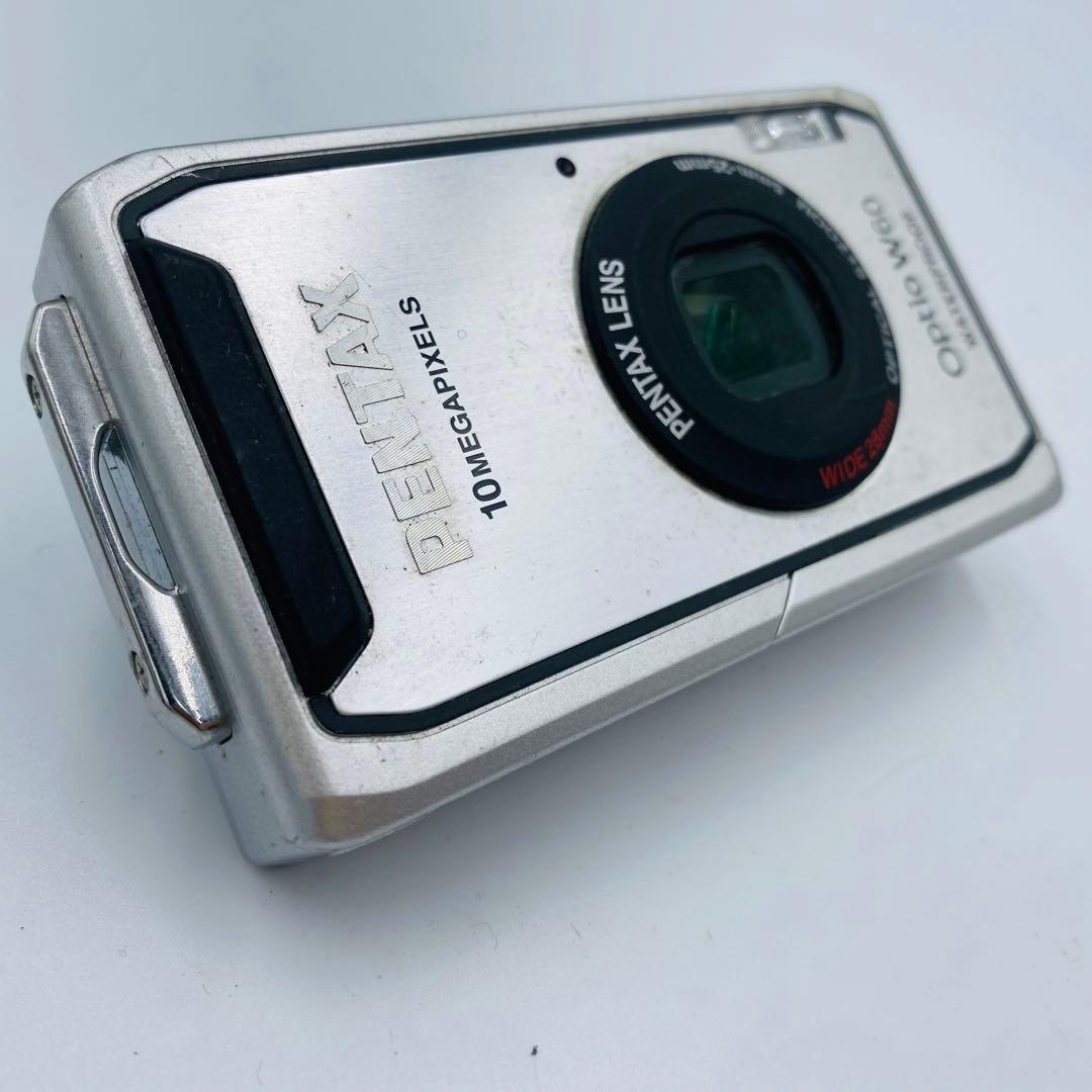 動作確認済 PENTAX Optio W60 デジタルカメラ デジカメ 防水 - メルカリ