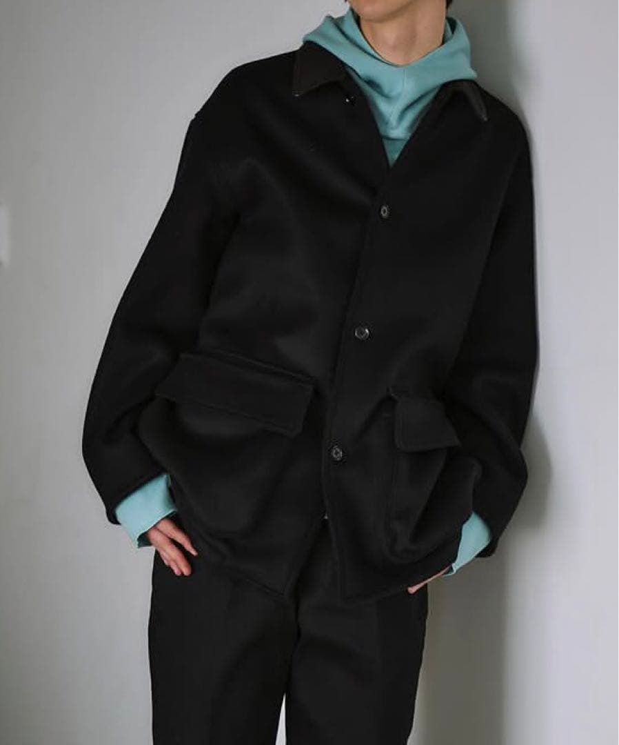 BISOWN (ビソウン)LAMBSWOOL HUNTING COAT 25AW - メルカリ