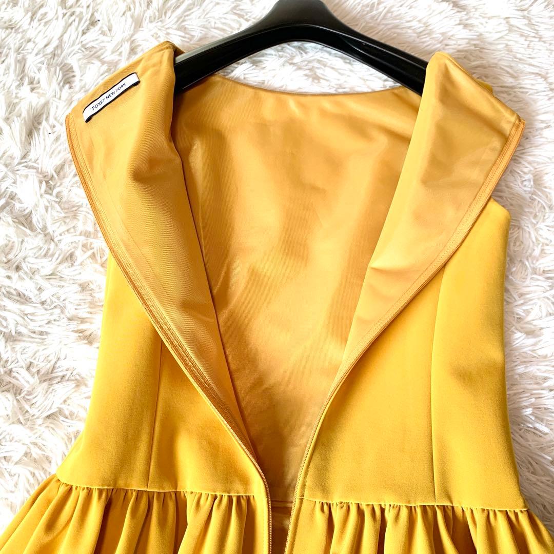 極美品✨希少カラー フォクシー タイムレス ドレス ワンピース フレア