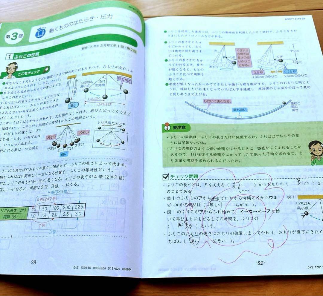 Z会 中学受験 小6 理科 エブリスタディ アドバンスト トータル指導 1年