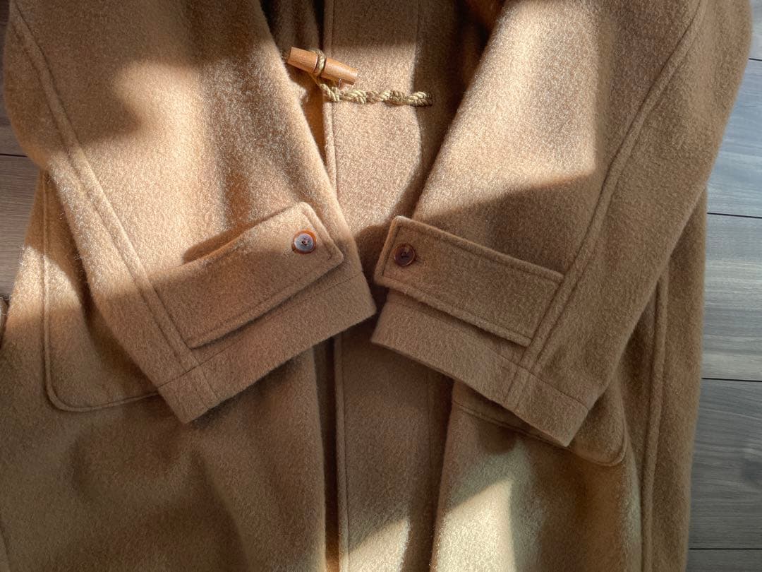 AURALEE ベビーキャメルビッグダッフルコート ユニセックス - メルカリ