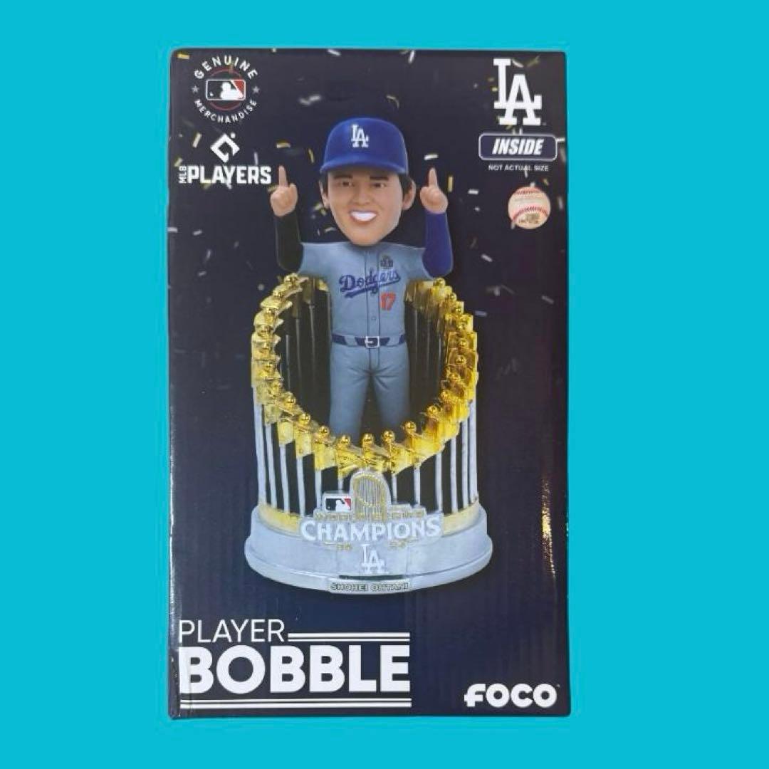2024 Shohei Ohtani 大谷翔平 ボブルヘッド CHAMPION 大谷翔平 LAドジャース WS ワールドシリーズ 2024 MLB チャンピオン