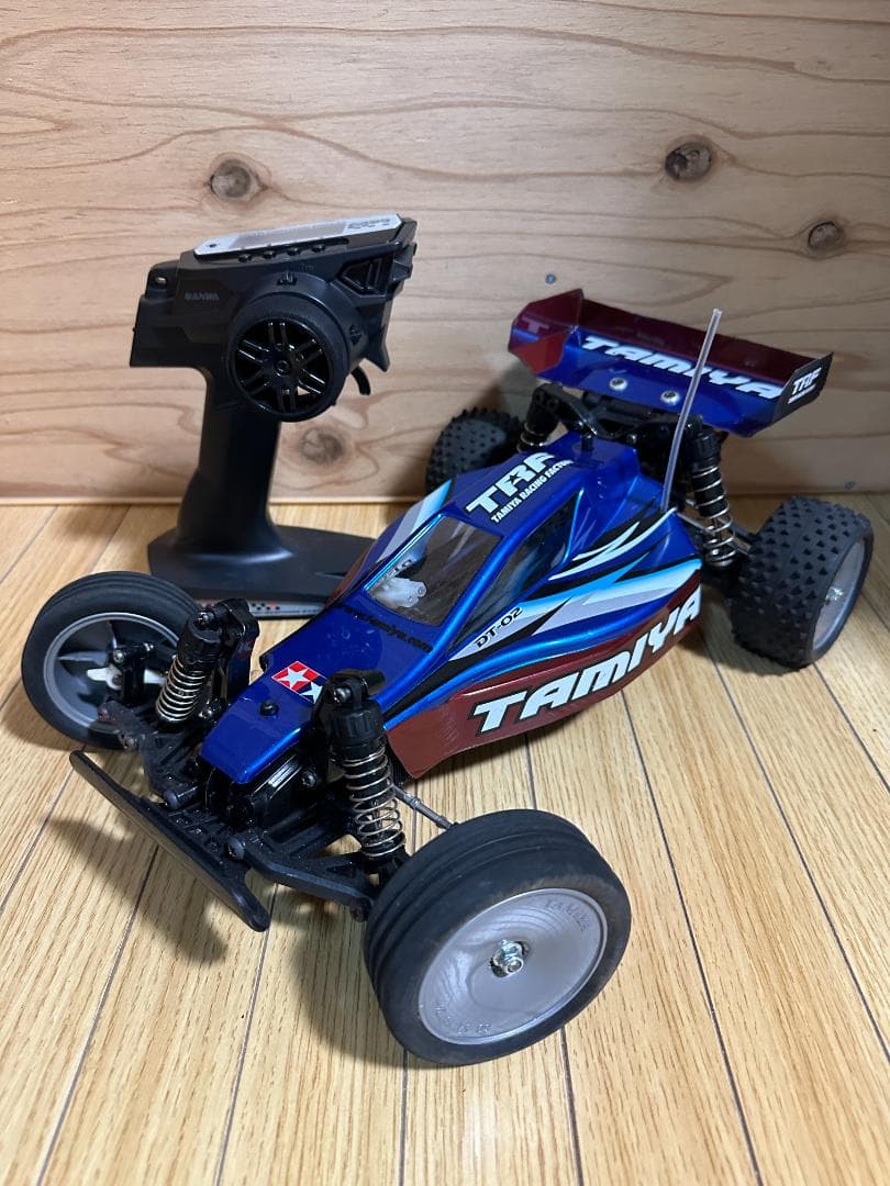 タミヤ DT-02 サンドバイパー フルベアリング TRFカラー プロポセット