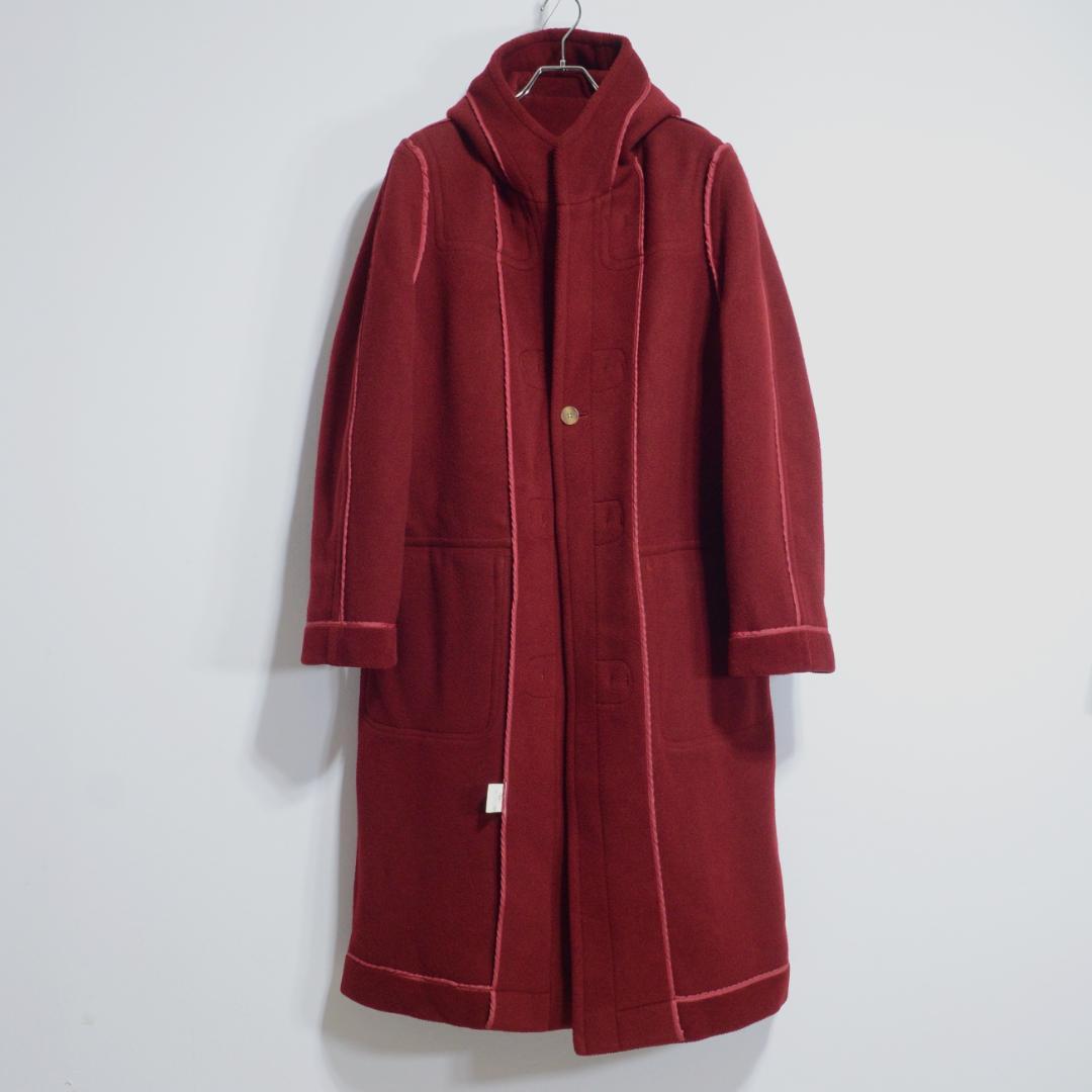 超極上品 オールドイングランド ムーアブルック ダッフルコート ワイン