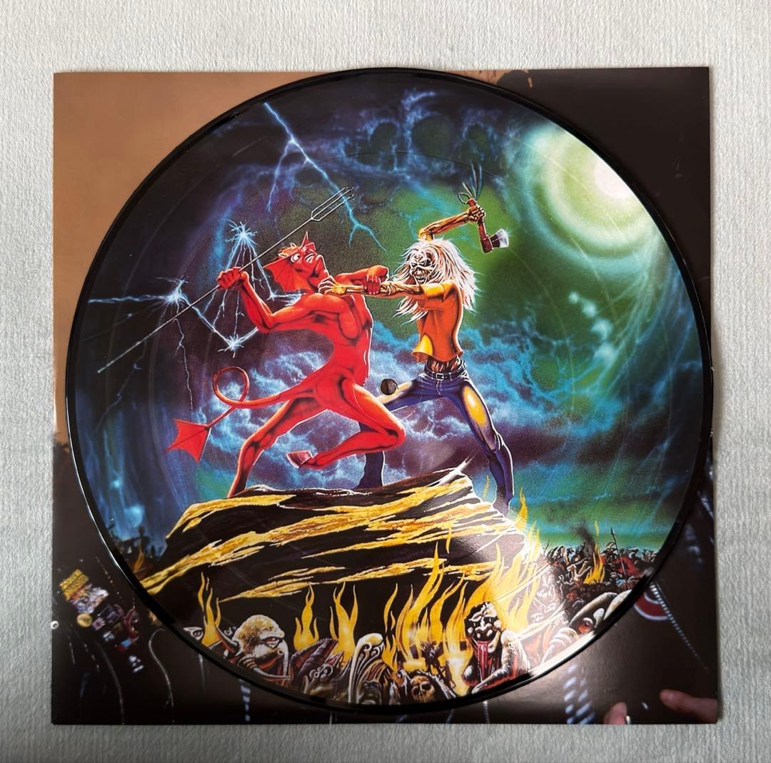 帯有り】LP 魔力の刻印 / アイアン・メイデン 完全生産限定 アナログ盤