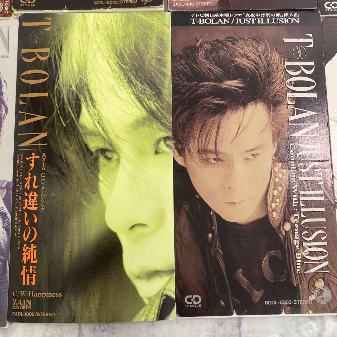 T-BOLAN シングルCD 9作 レトロ じれったい愛 離したくはない マリア