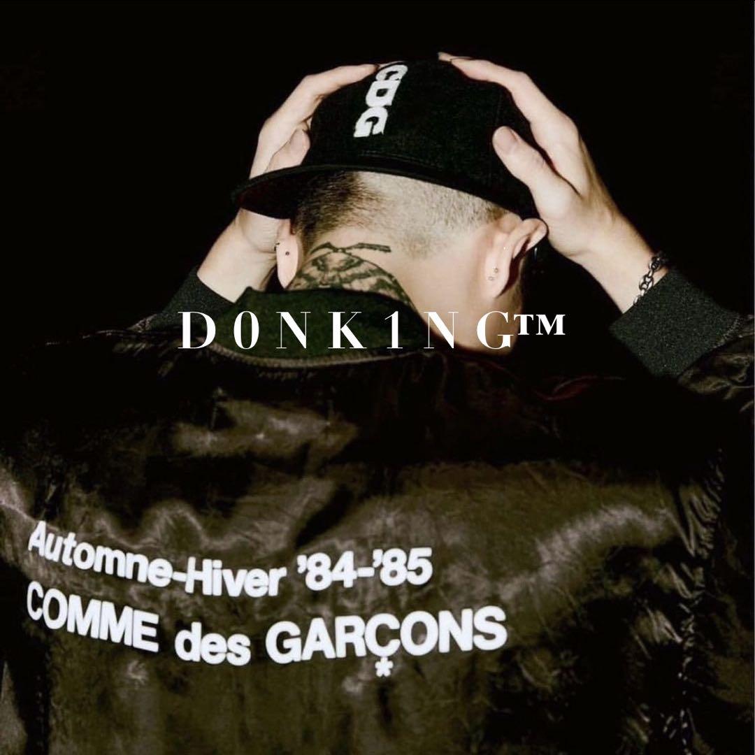 廃番 G-DRAGON ヨンジュン着用 コムデギャルソン CDG 縦ロゴ CAP
