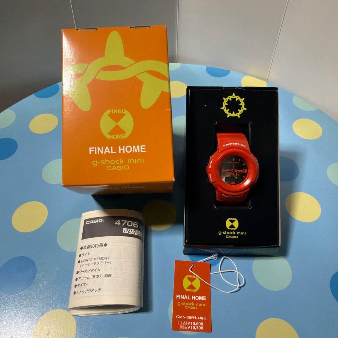 G-SHOCK mini × FINAL  GMN-50FH-4BJR Amazon.co.jp: G-SHOCK mini ジーショックミニ 時計 GMN-500 7B2JR