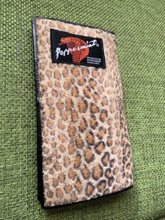 レア】ペパーミントPEPPERMINT☆ヒョウ柄 長財布☆ロングウォレット