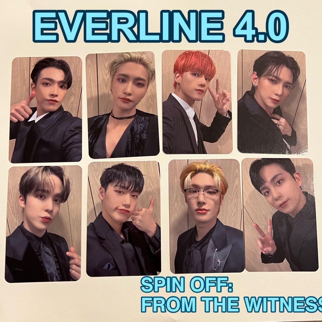 ATEEZ EVERLINE 4.0 コンプリート WITNESS トレカ 🤍ATEEZ SPIN OFF : FROM THE WITNESS トレカ一覧🤍 🤍封入トレカ 交換
