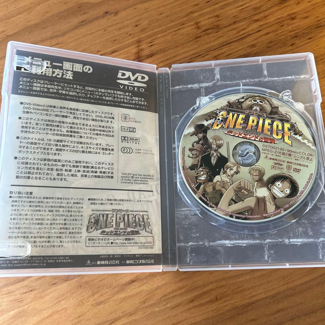 J*0様 ワンピースTHE MOVIE デッドエンドの冒険 DVD 田中真弓さん