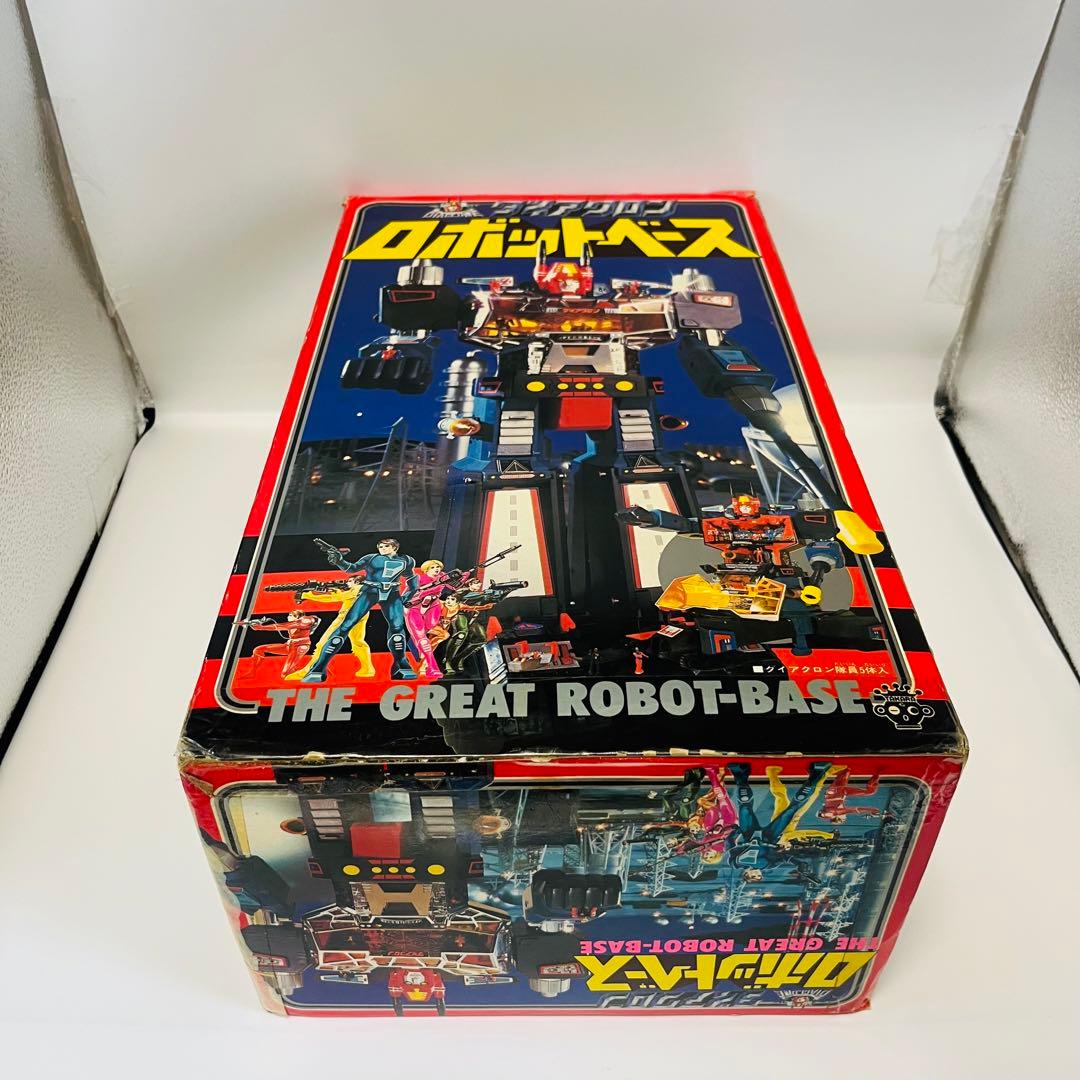 ダイアクロン ロボットベース 1982年 前期版 旧タカラ 当時物 ※画像