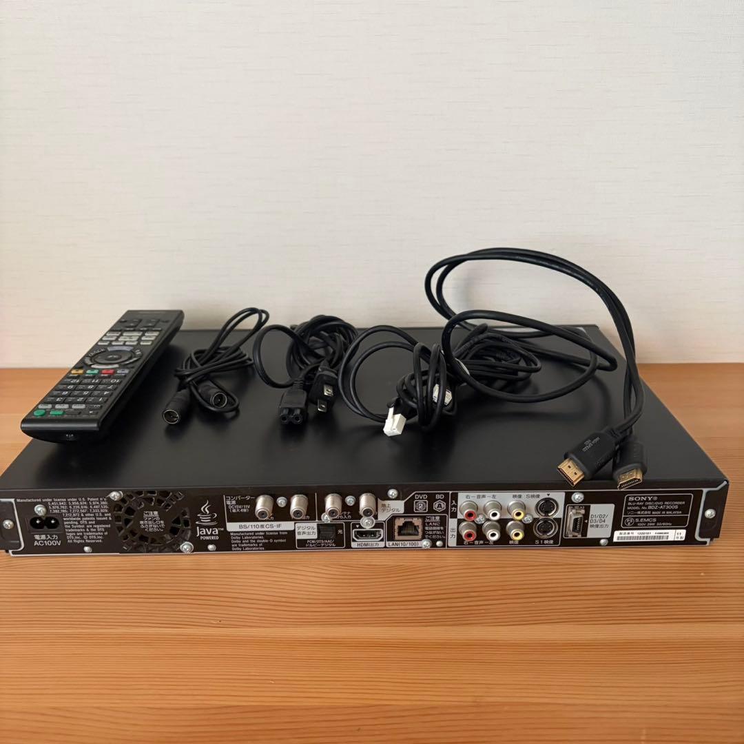 SONY Blu-rayレコーダー BDZ-AT300S - メルカリ