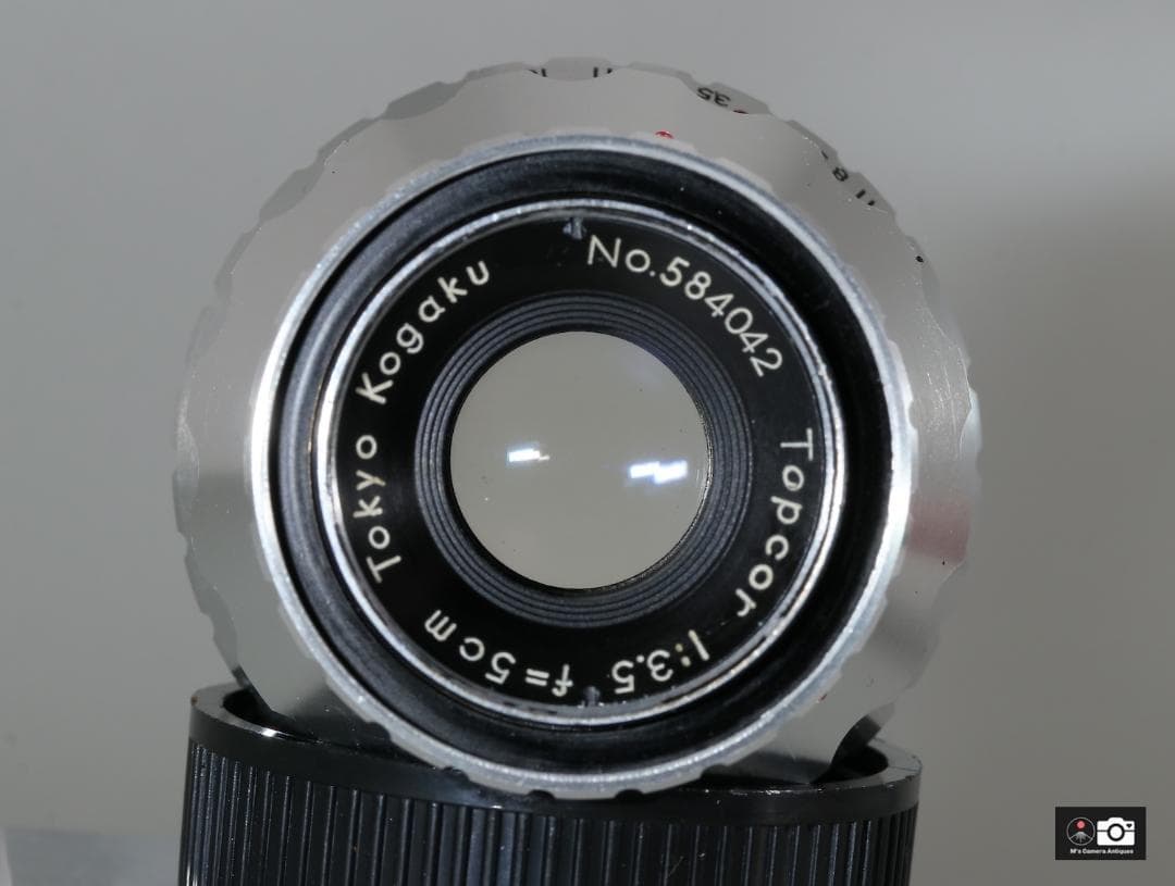 希少Topcor50mm F/3.5 東京光学 ライカL39レンズ整備済2