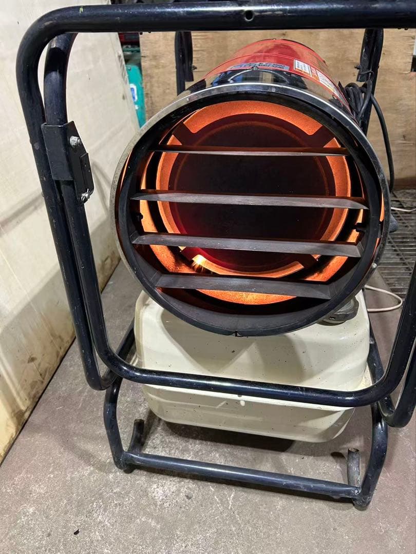 静岡製機 ホットガン HG125NⅡ 熱風ブロワー ストーブ (B881)