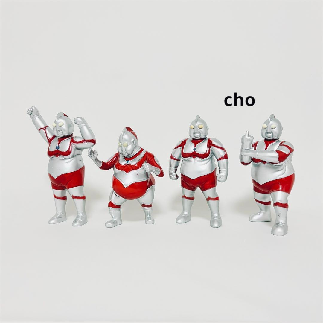 帰ってくるなデブトラマン ( ファットラマン ) フィギュア 4体セット 帰ってくれ デブトラマン 4体セット ウルトラマン｜Yahoo!フリマ（旧