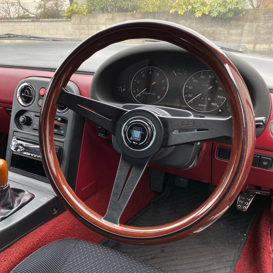 NARDI ナルディ ウッド ステアリング N771ディープコーン 350mm - メルカリ