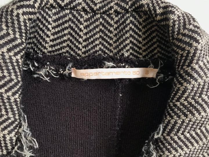 appartamento 50 ニットコート裏無しイタリア製 インポート(^^)