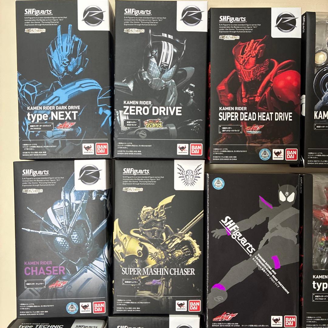 仮面ライダー　ドライブ S.H.Figuarts 13点セット+α