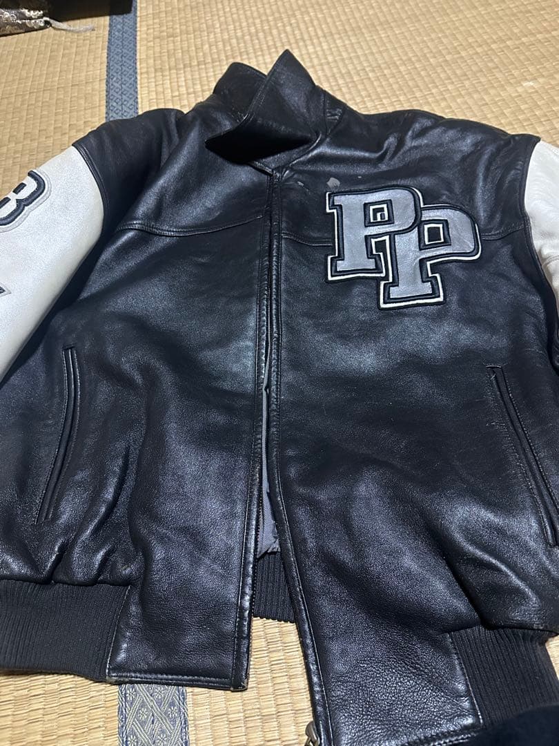 pelle pelle スタジャン レザー