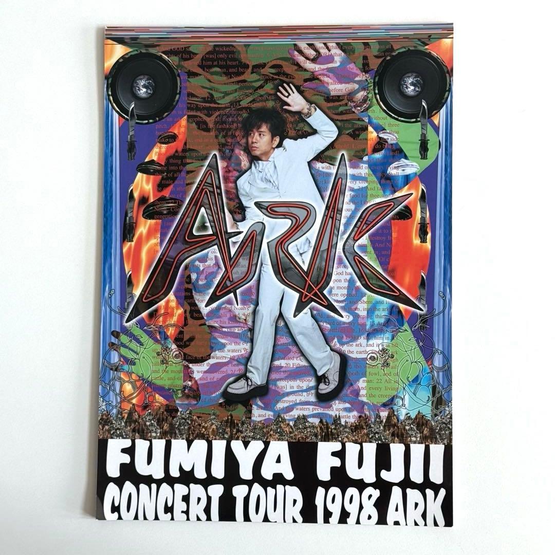 藤井フミヤ CONCERT TOUR 1998 ARKパンフレット - メルカリ