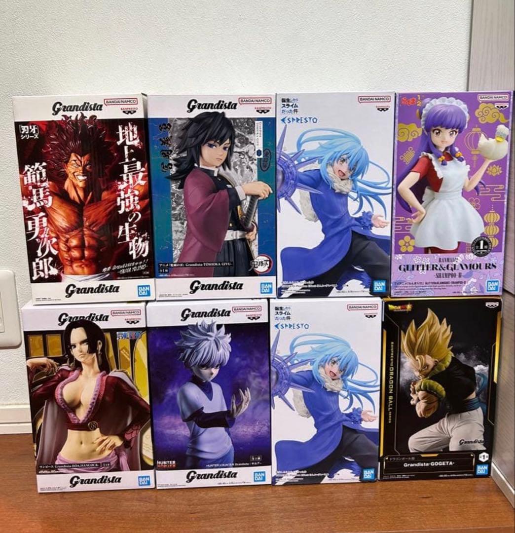 未開封品』プライズフィギュア8体 まとめ売り - メルカリ