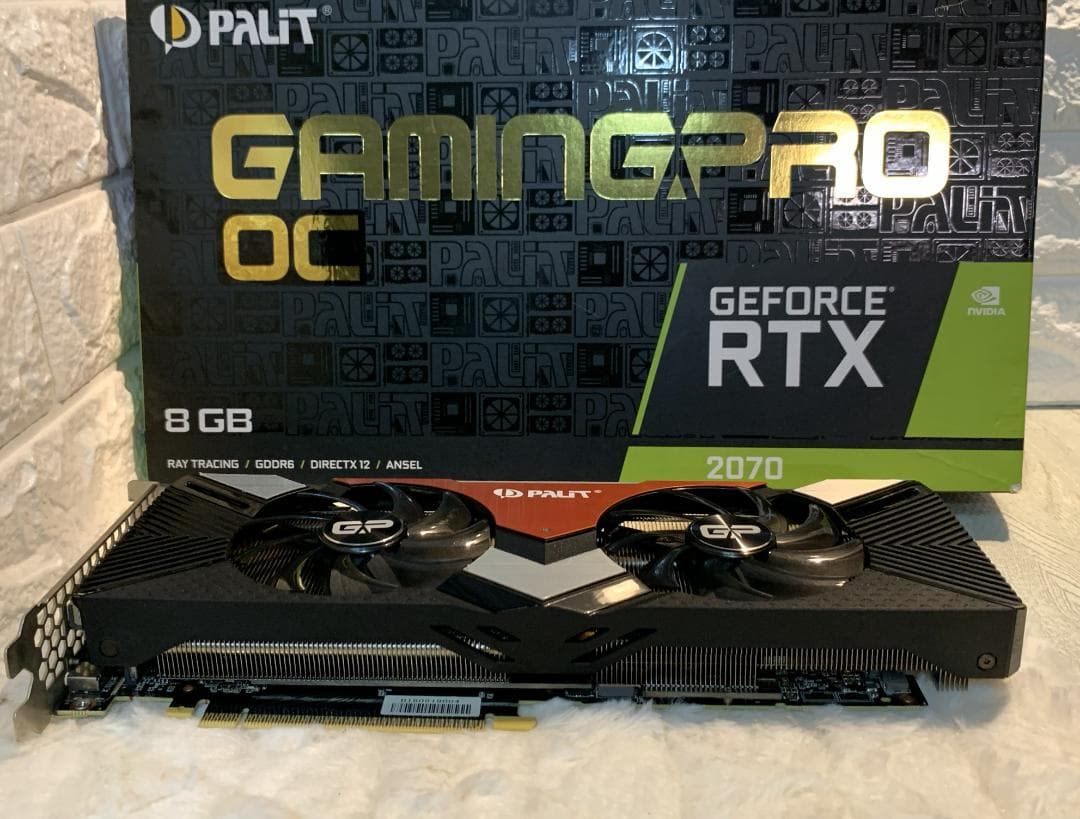 Palit GeForce RTX 2070 GamingPro OC 8GB - メルカリ