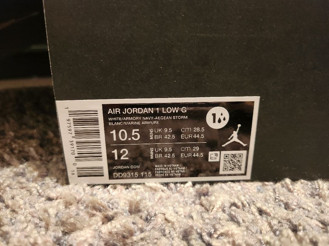 エアジョーダン1LOWG　ゴルフシューズ　ジョーダンゴルフ　28.5cm