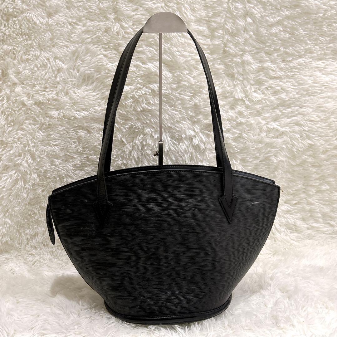 LOUIS VUITTONルイヴィトン サンジャックトートバッグ エピ ブラック