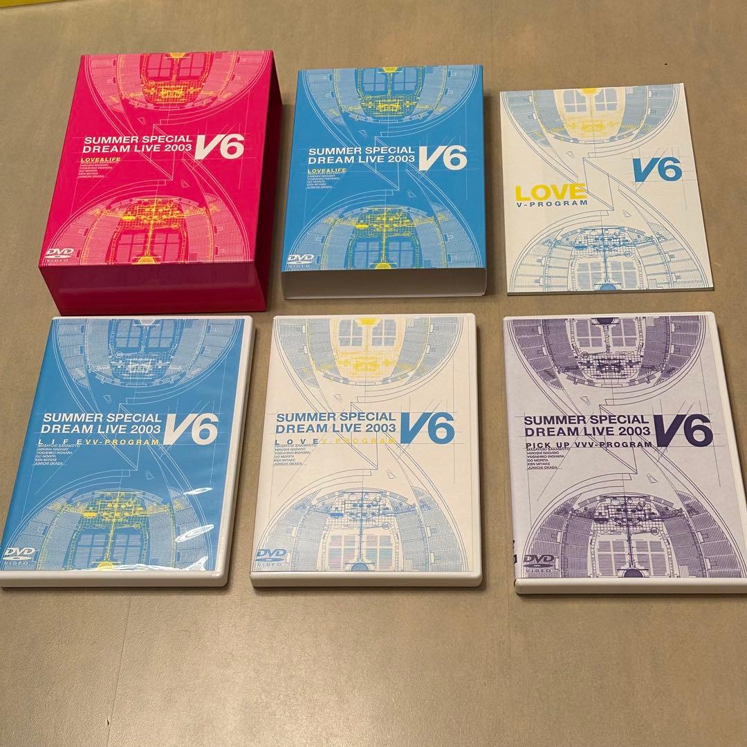 V6/LOVE&LIFE～V6 SUMMER DREAM LIVE 2003 … - メルカリ