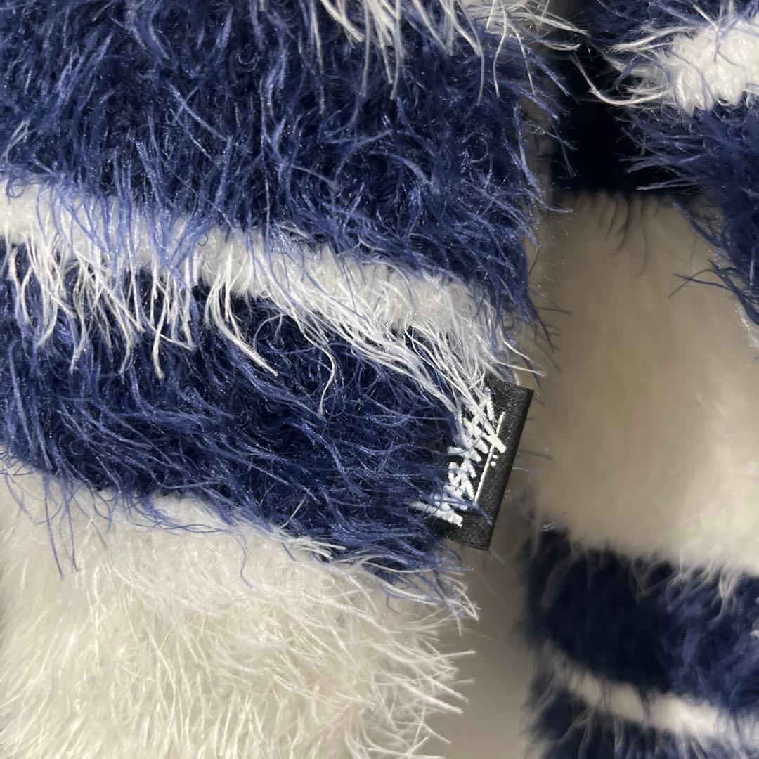 Stussy / HAIRY STRIPE CREW SWEATER - メルカリ