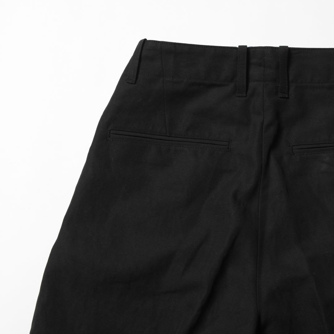 AURALEE HARD TWIST FINX LINEN CHINOPANTS