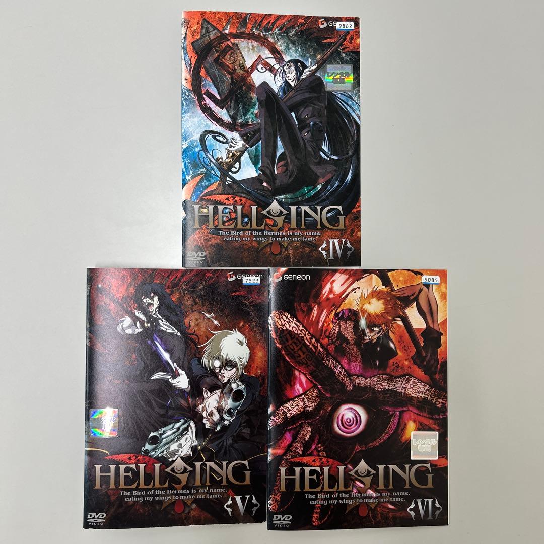 HELLSING OVA DVD 全10巻 全巻セット レンタル落ち ヘルシング - メルカリ