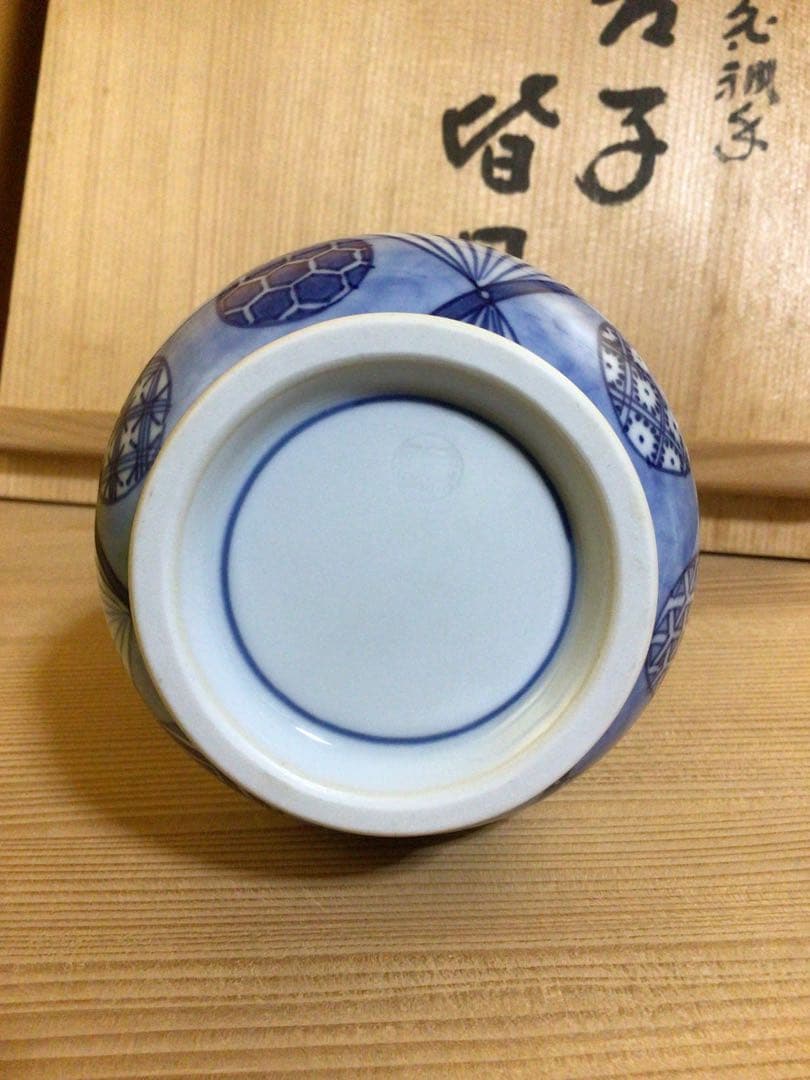 茶道具 染付 皆具 おそらく未使用品 共箱付き - メルカリ