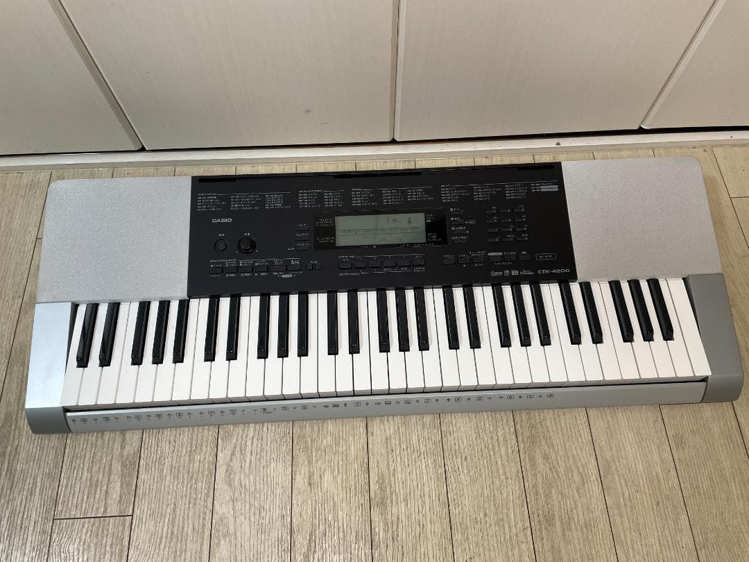 CASIO カシオ CTK-4200 61鍵電子キーボード AC ソフトケース付 - メルカリ