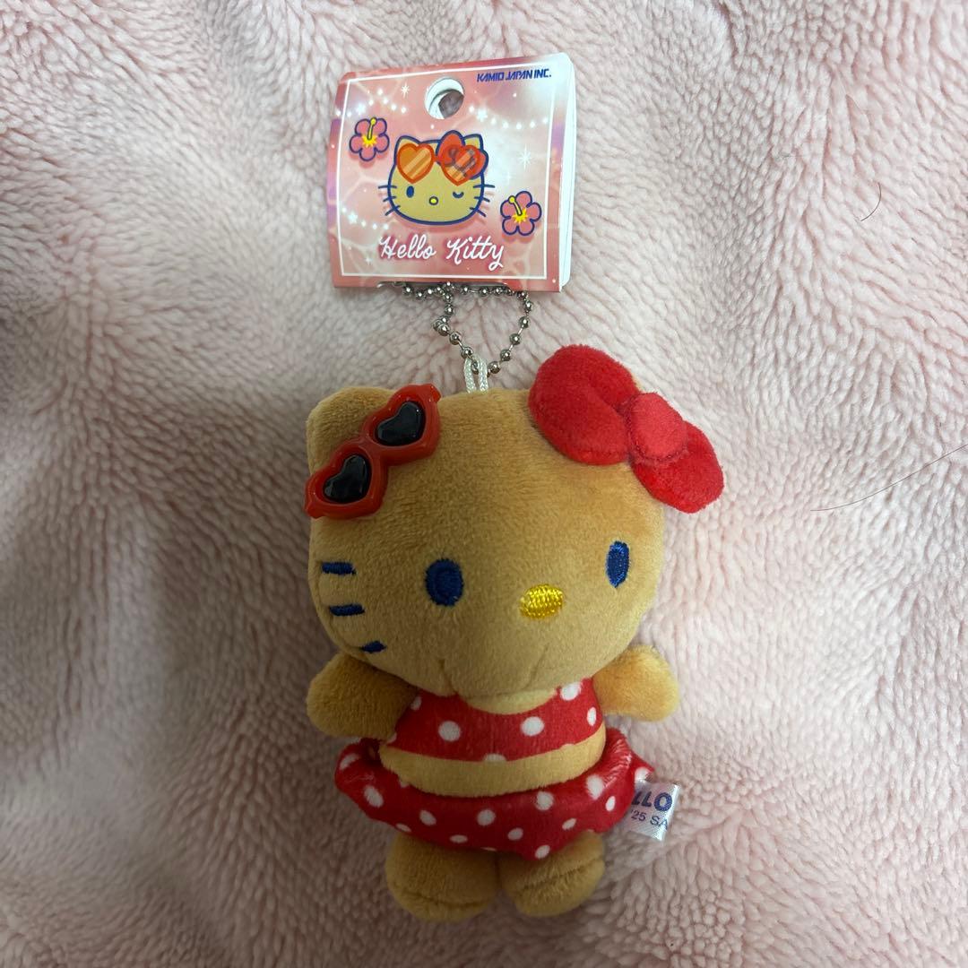 ハローキティ 水着 ぬいぐるみ 日焼けキティ - メルカリ
