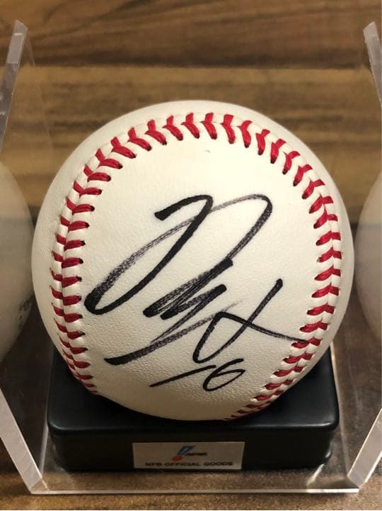 北海道日本ハムファイターズ 有原航平 NPB公式直筆サインボール - メルカリ