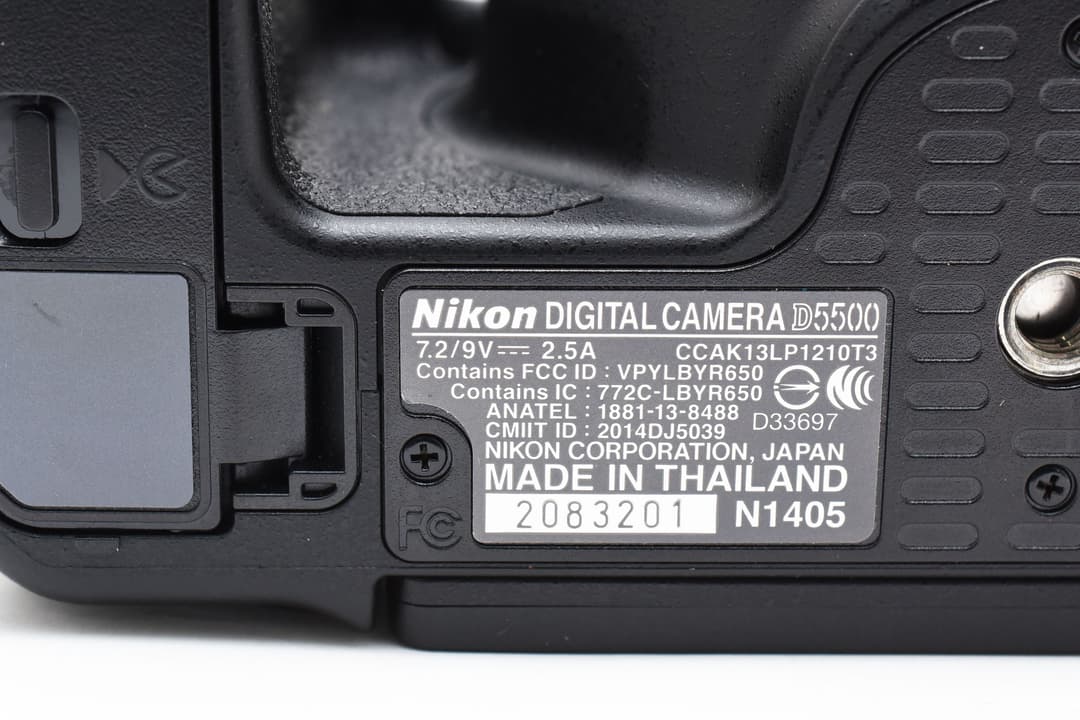 3136ショット Nikon D5500 Wi-Fi レンズセット #8290 - メルカリ