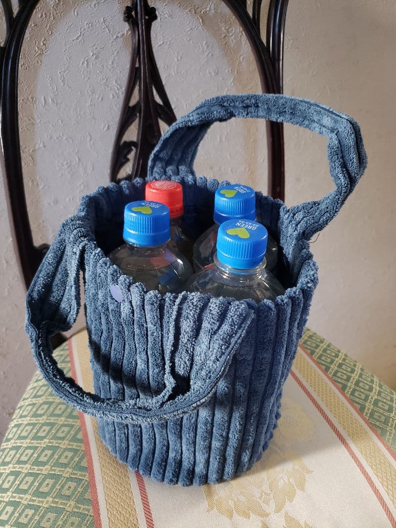 SALE❗️古布藍染《飛び躍ねるパプリッコ》ミナ　サリーS　PJC 　バック