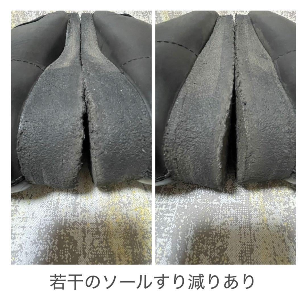 ☆人気☆クラークス ワラビー オールレザー【26.5】ブラック クレープ