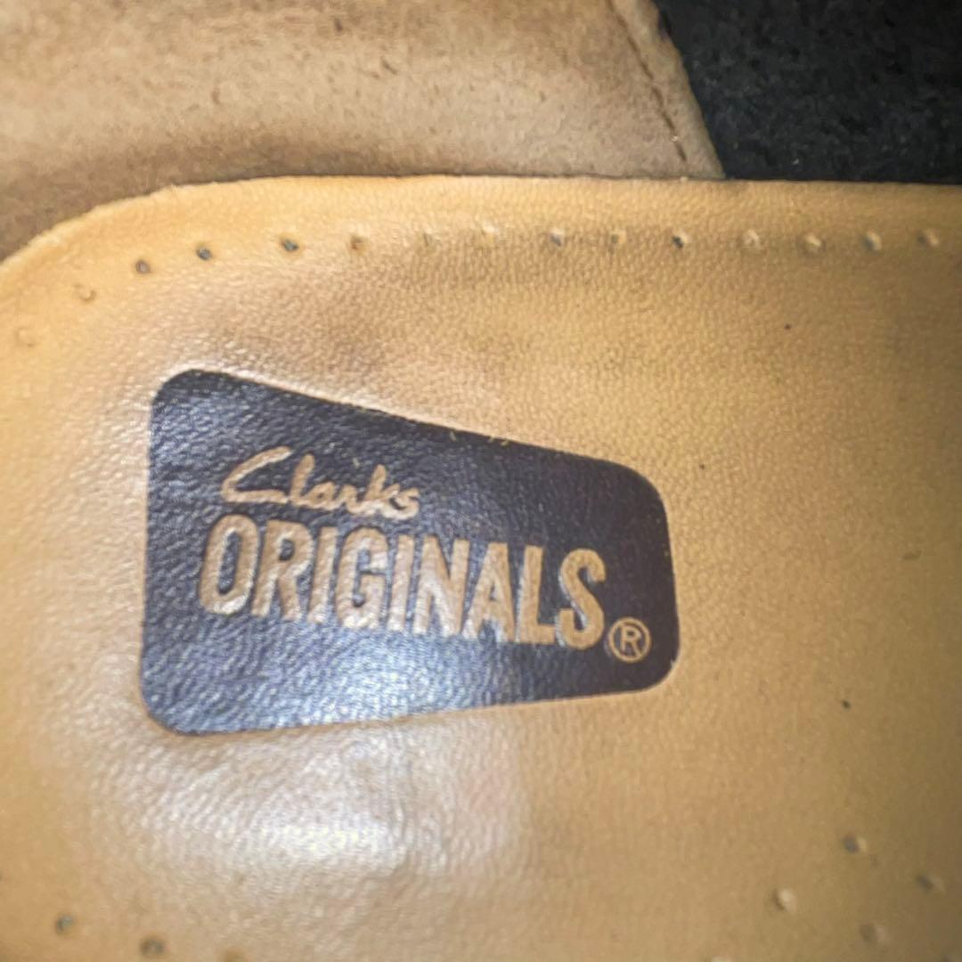 ☆人気☆クラークス ワラビー オールレザー【26.5】ブラック クレープ