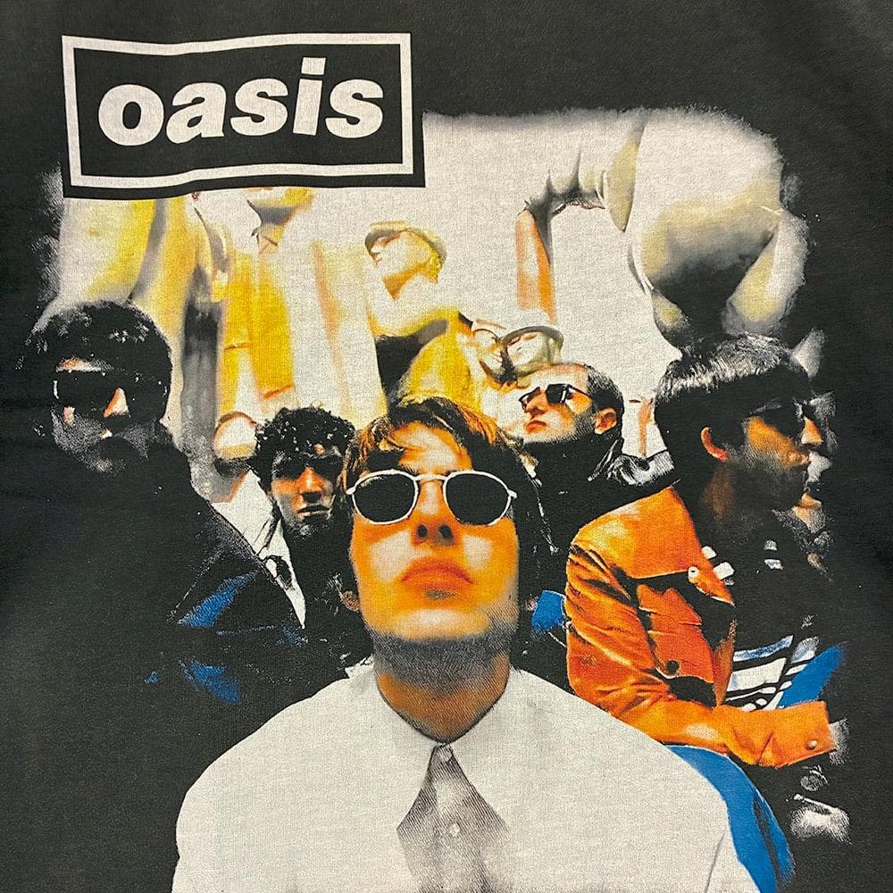 XL oasis オアシス バンド tシャツ リアム ノエル ギャラガー エモい