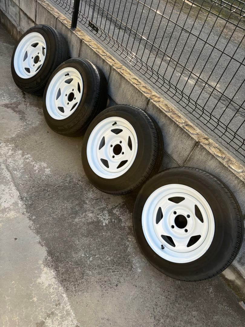 ESB TC01 ホイール タイヤ 4本セット 美品 13インチ7j +25 - メルカリ