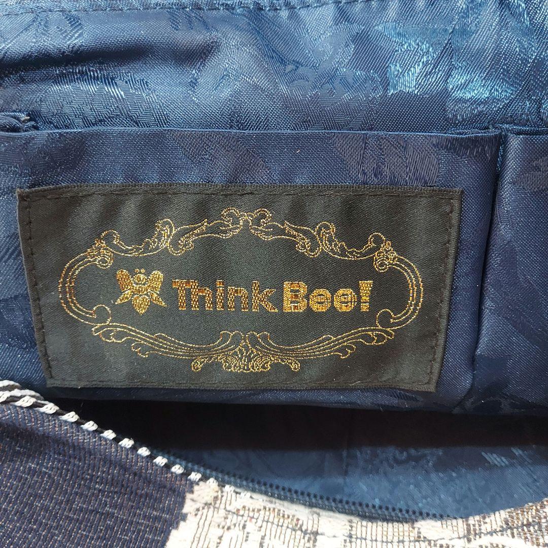 Think Bee! ノバビアンカ ビーズ トートバッグ ゴブラン織り - メルカリ