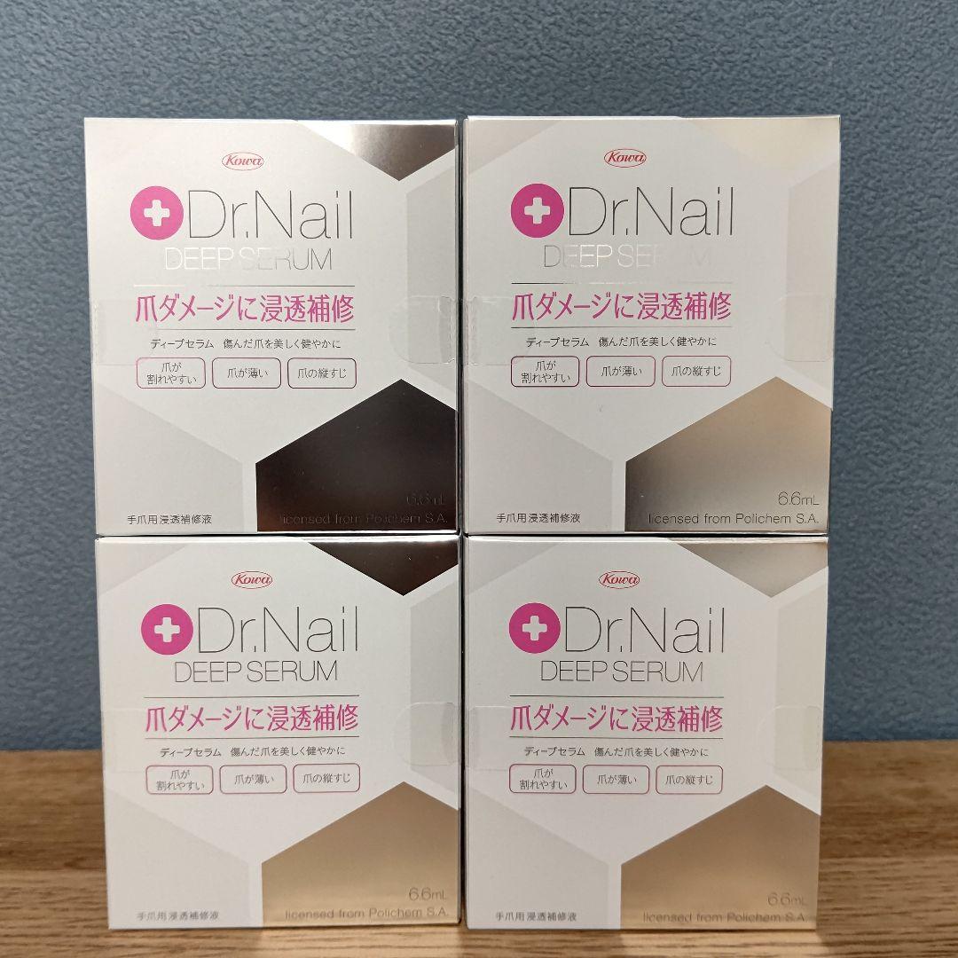 ドクターネイルディープセラム6.6ml 4個セット 楽天市場】☆【ネコポス送料無料】ディープセラム 6.6ml 革進的