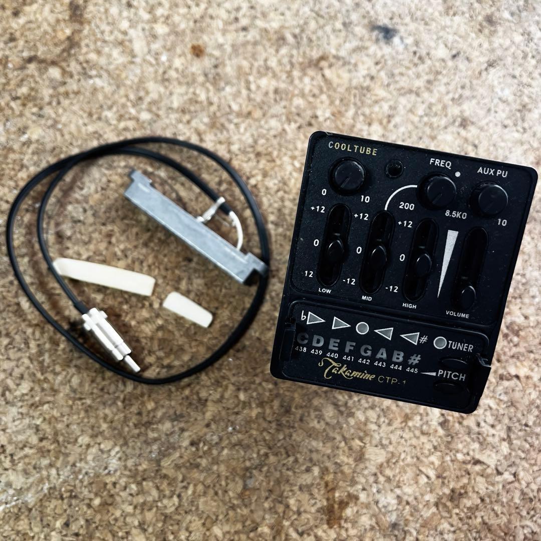 Takamine CTP-1 真空管プリアンプ 純正ピックアップ 動作未確認 - メルカリ