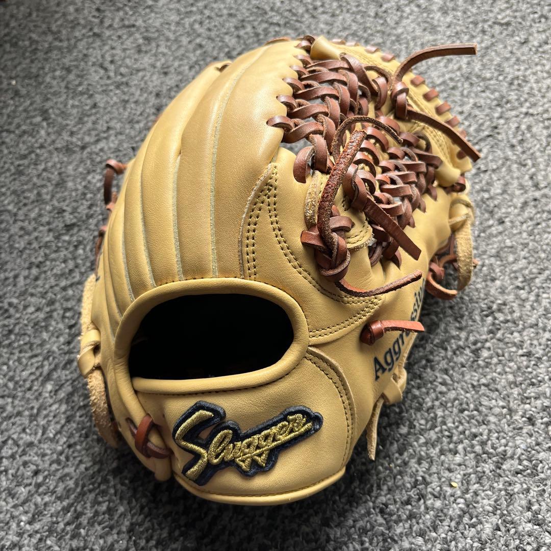 沖*0様 スラッガー 少年用軟式野球グローブ KSN-J4 限定 久保田スラッガー 限定 KSN-J4 少年軟式用 ブラック×グレー LT22-GS4