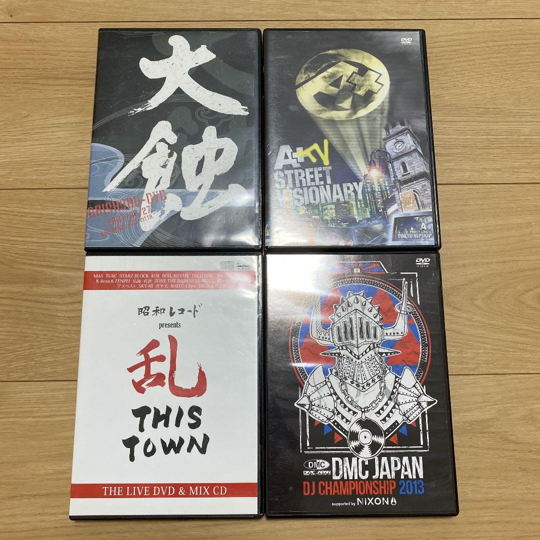 JAPANESE HIPHOP 日本語ラップ DVD 4枚セット - メルカリ