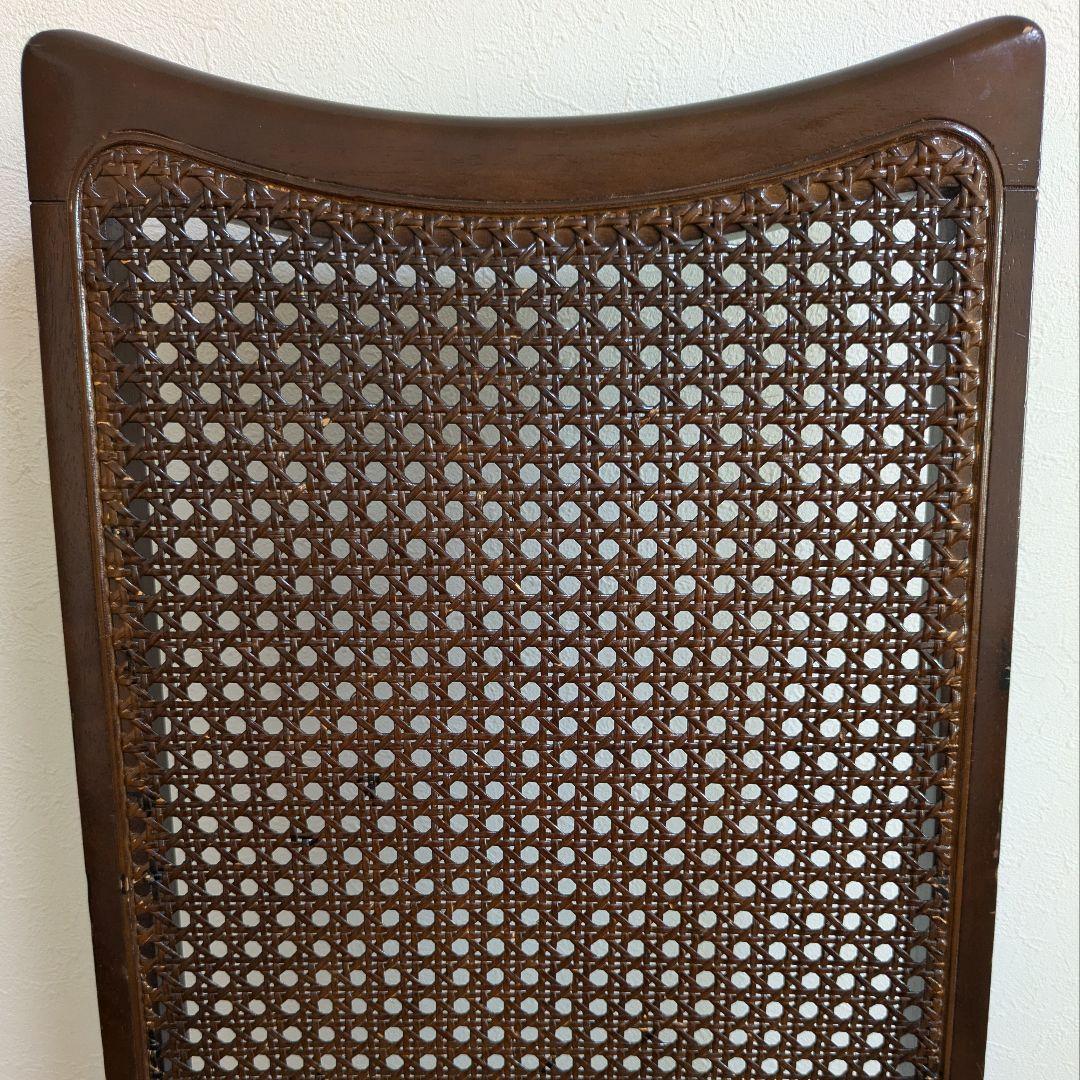 maruni マルニ ダイニングチェア ベルサイユチェア 猫脚 籐 ハイバック