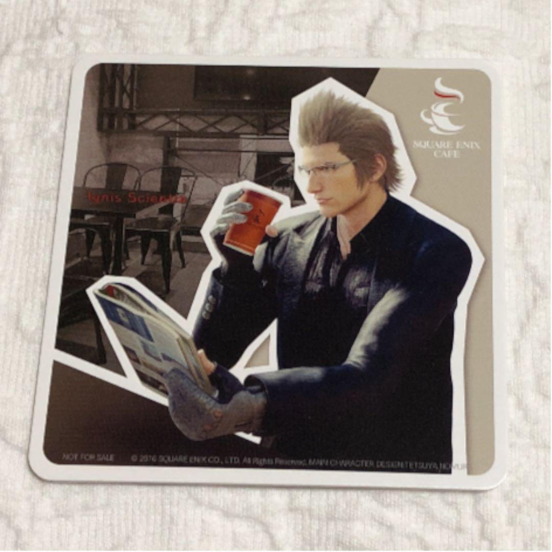 FF15 FFXV スクエニカフェ限定コースターVol.2全種4人セット ノクト